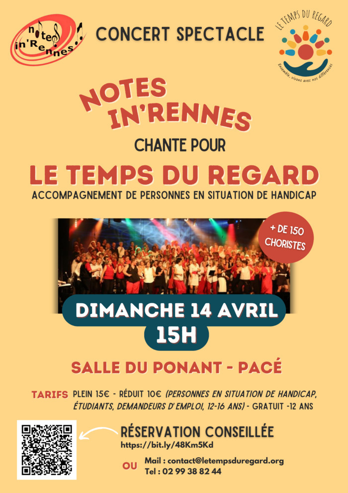 Concert-Spectacle Notes in'Rennes Le Ponant Pacé