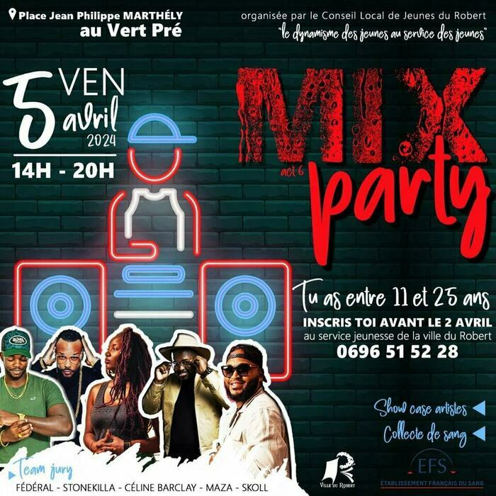 [Concours de DJs] MIX PARTY Le Robert Le Robert