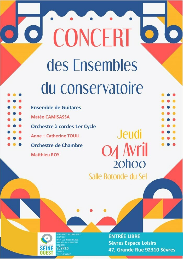 Concert des Ensembles Le SEL