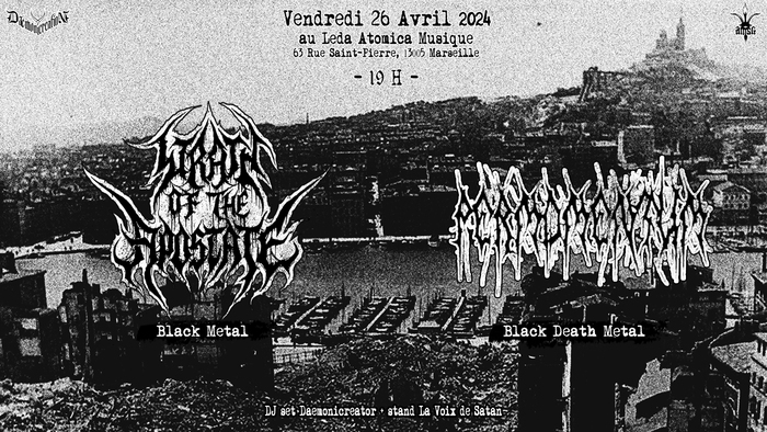 Per Momentum / Wrath of the Apostate Leda Atomica Musique Marseille