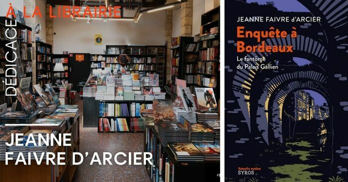 Dédicace de Jeanne Faivre d'Arcier Librairie Mollat Bordeaux