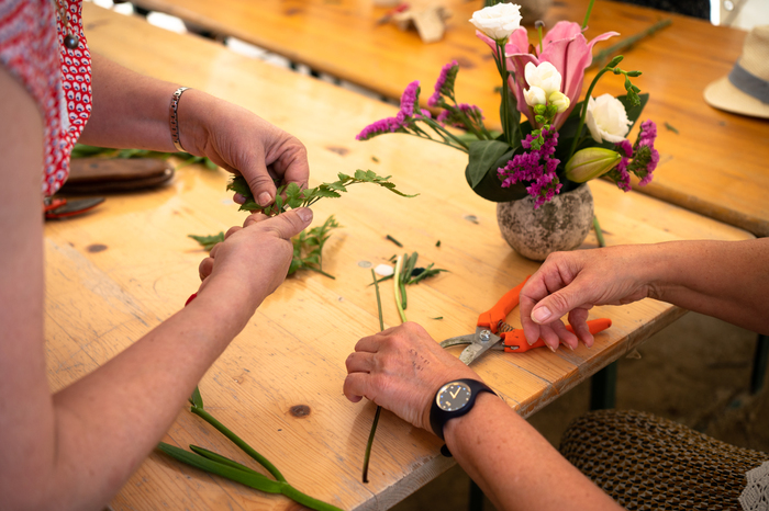 L'odorat : ateliers d'art floral Maison-atelier Foujita Villiers-le-Bâcle