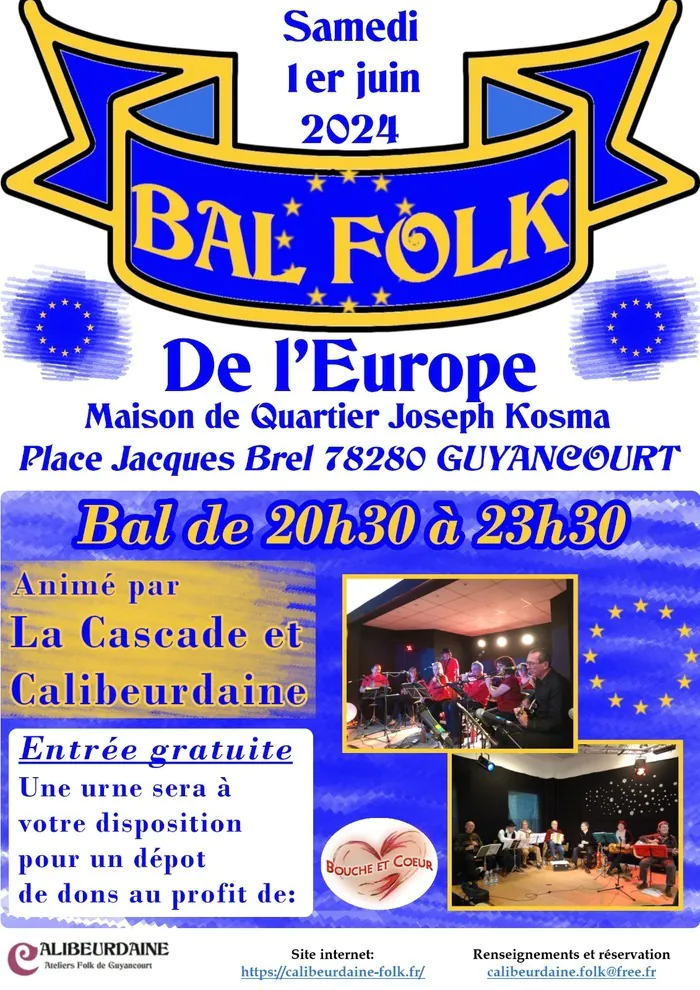 Bal Folk de l'Europe Maison de Quartier Joseph Kosma