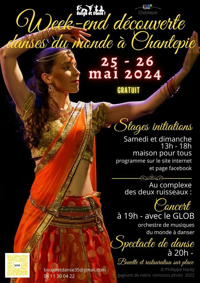Festival week end découverte danses du monde Maison pour Tous Chantepie