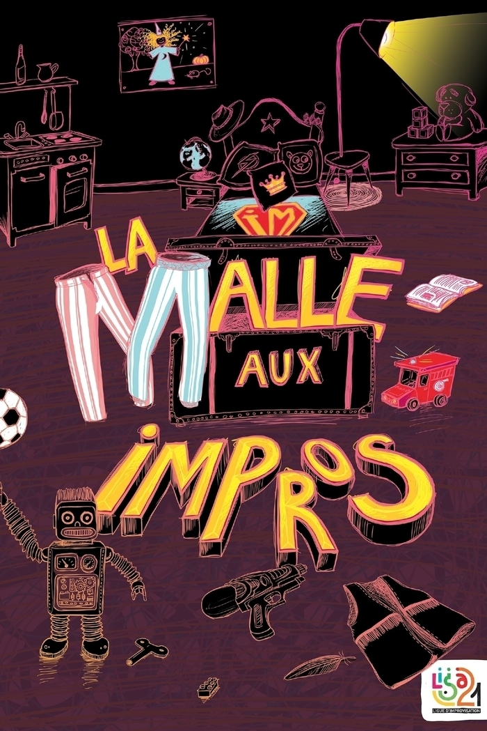 "La Malle aux impros" - Cie Lisa21 Médiathèque Bourbonne-les-Bains
