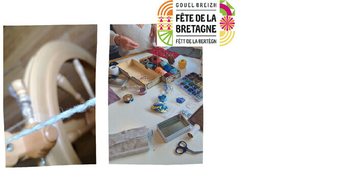 Initiation aux arts textiles Médiathèque Bruz