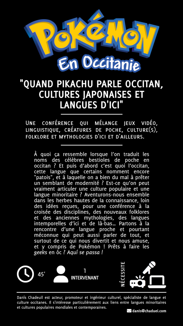 Quand Pikachu parle occitan