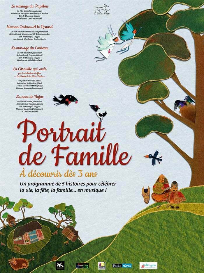 1er pas au cinéma - Portrait de Famille Médiathèque François Mitterrand - Annoeullin Annœullin