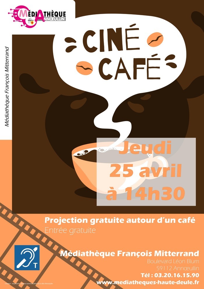 Ciné café Médiathèque François Mitterrand - Annoeullin Annœullin