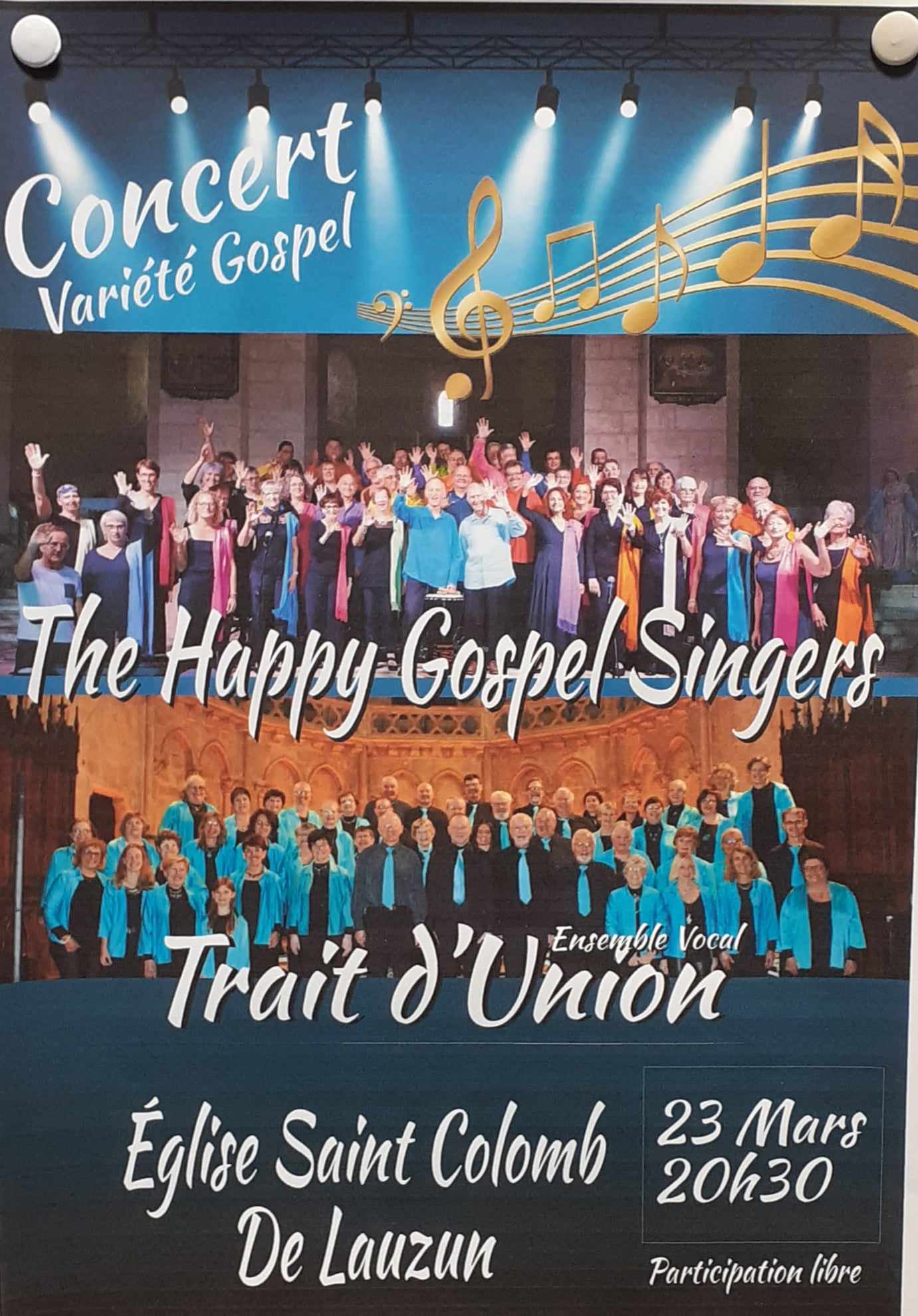 Trait d'Union Concert à l'église