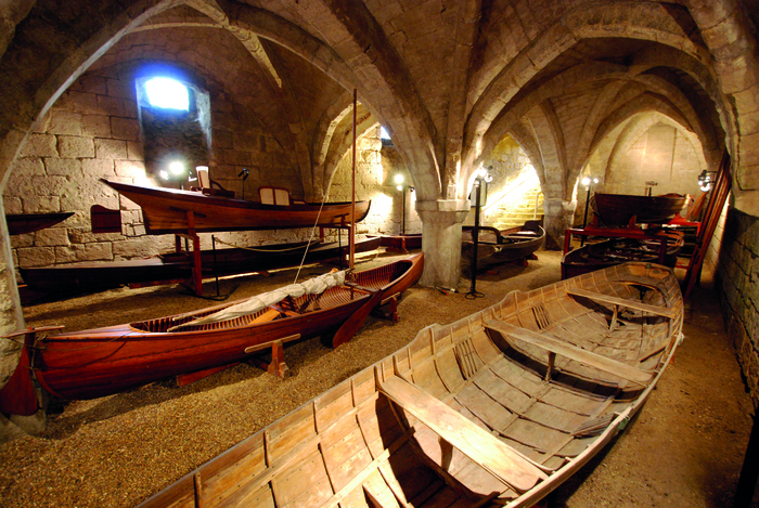 Visites libres du grand Cellier du prieuré Musée de la batellerie et des voies navigables Conflans-Sainte-Honorine
