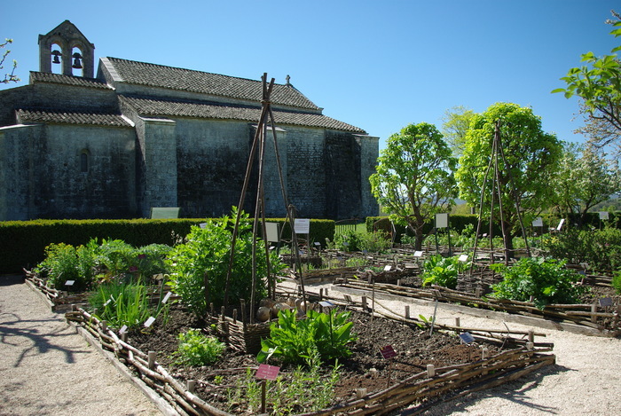 Jardin médiéval Musée de Salagon Mane