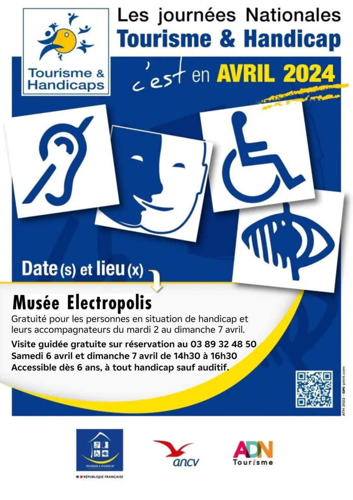 Journées Nationales Tourisme & Handicap Musée Electropolis Mulhouse