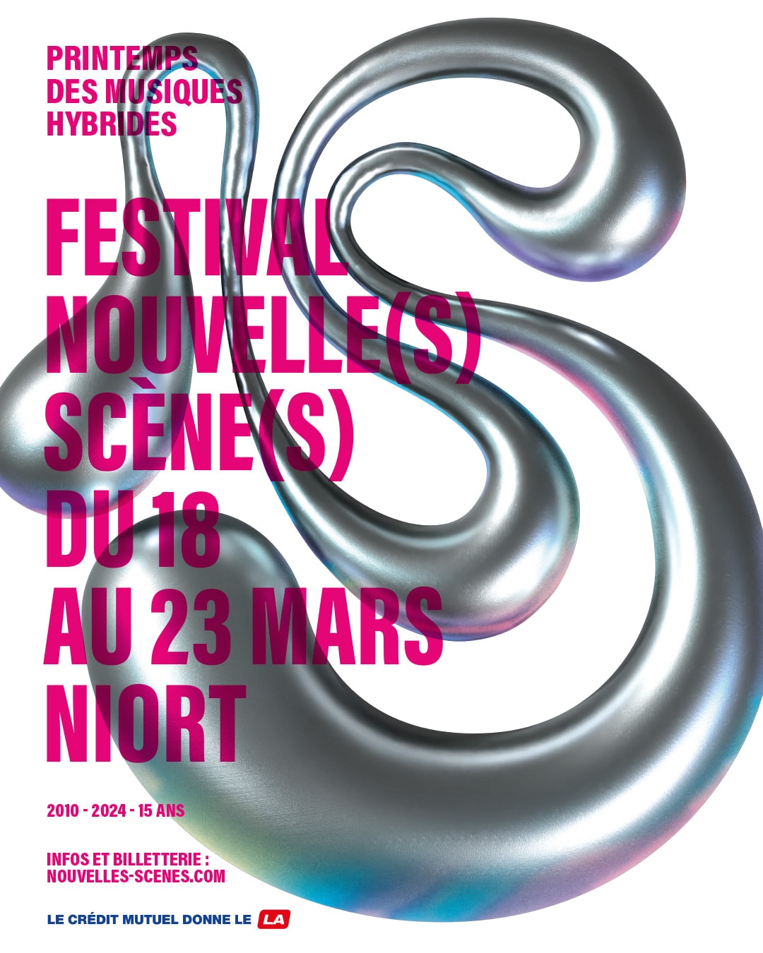 15e Festival "Nouvelles Scènes" Concert au Moulin du Roc à Niort