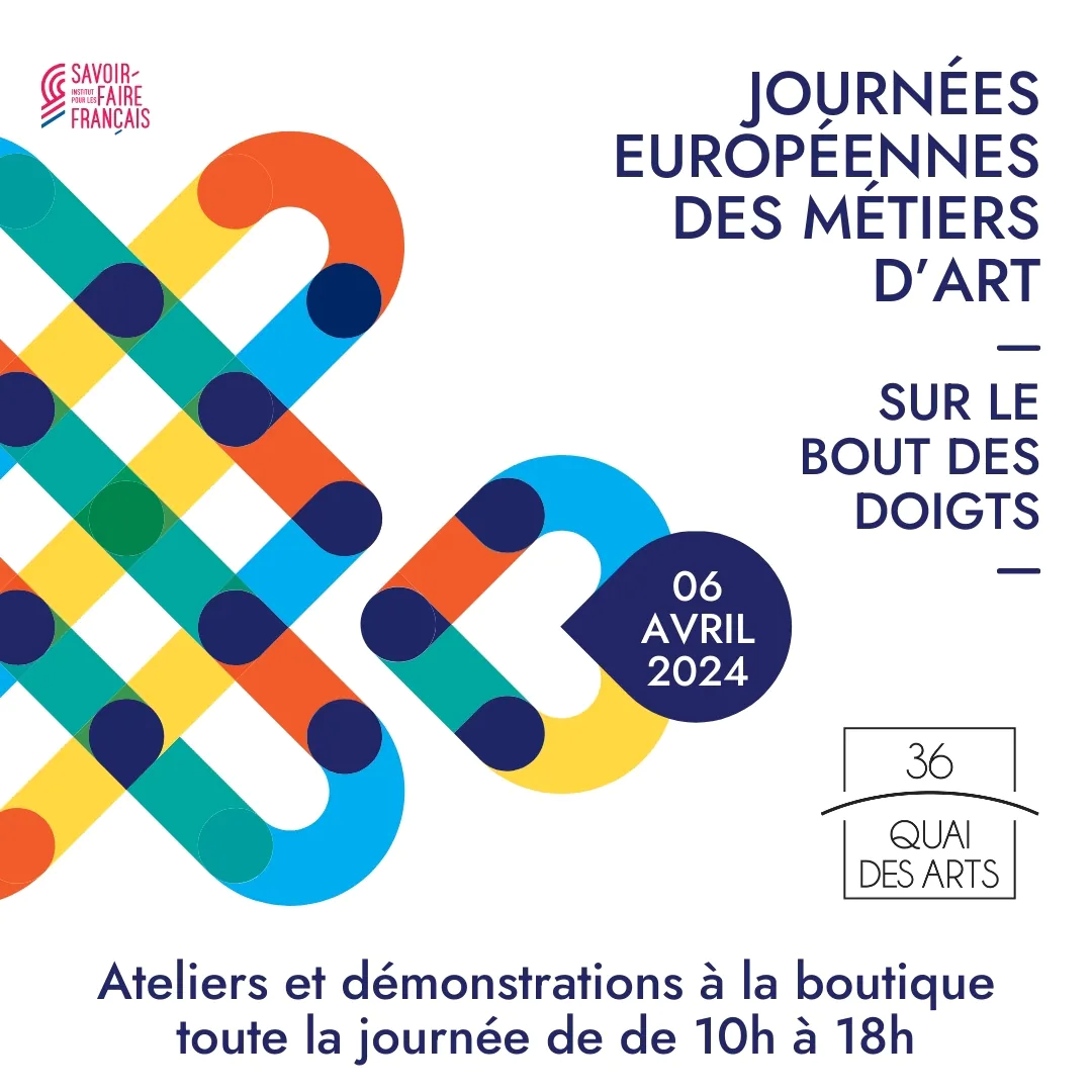 Journées Européennes des Métiers d'Art Ateliers et Démonstrations au 36 Quai des Arts à Niort