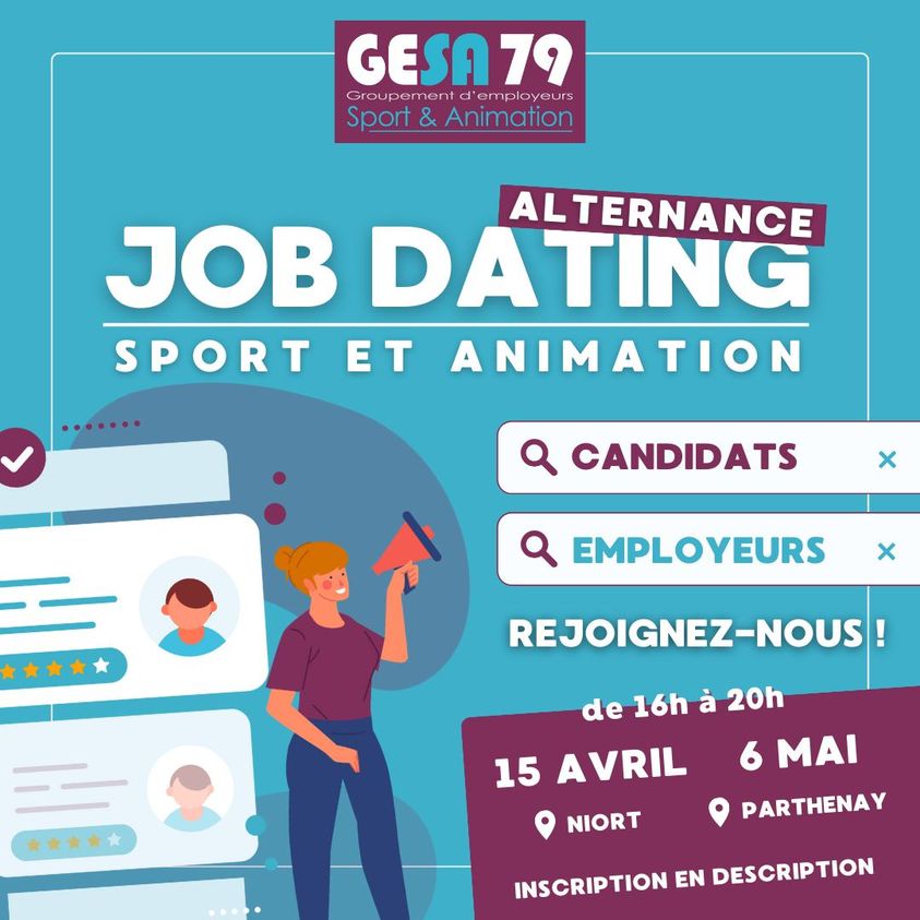 Job Dating Alternance Sport & Animation à Niort