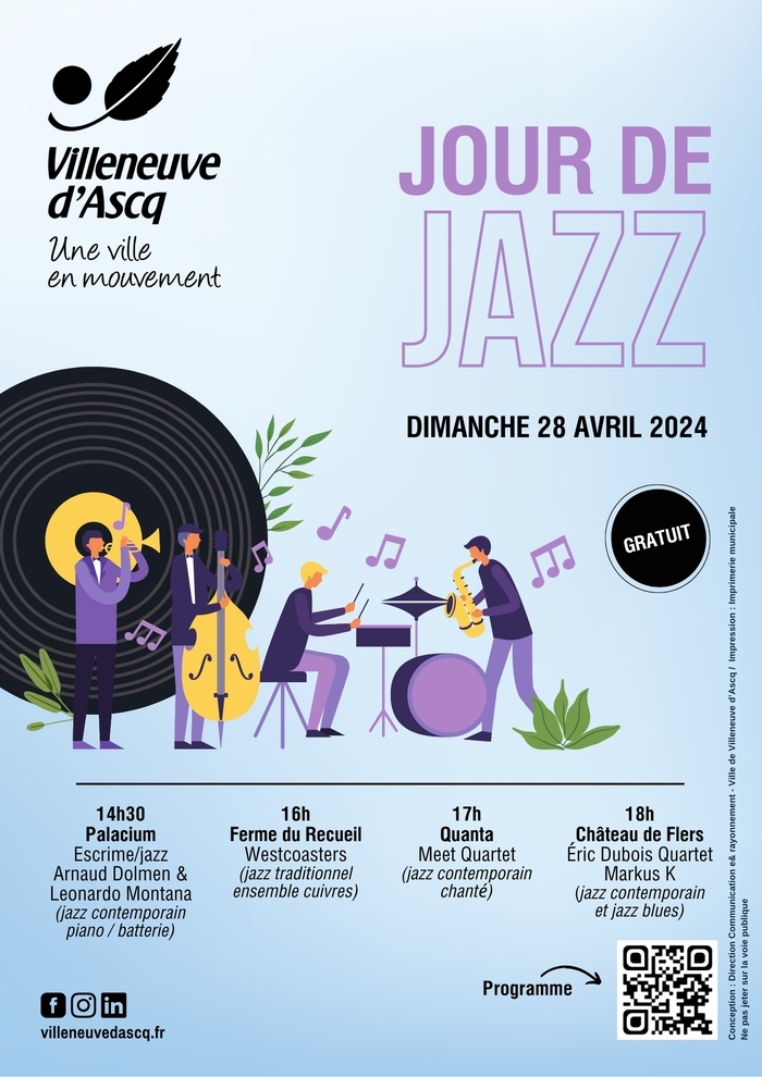 Jour de jazz - Arnaud Dolmen et Leonardo Montana Palacium Villeneuve-d'Ascq