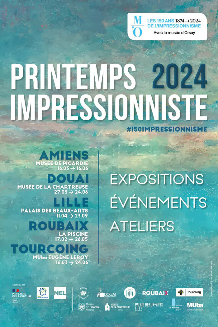 RENCONTRE : Le Printemps impressionniste des Hauts-de-France Palais des Beaux-Arts - Auditorium Anet