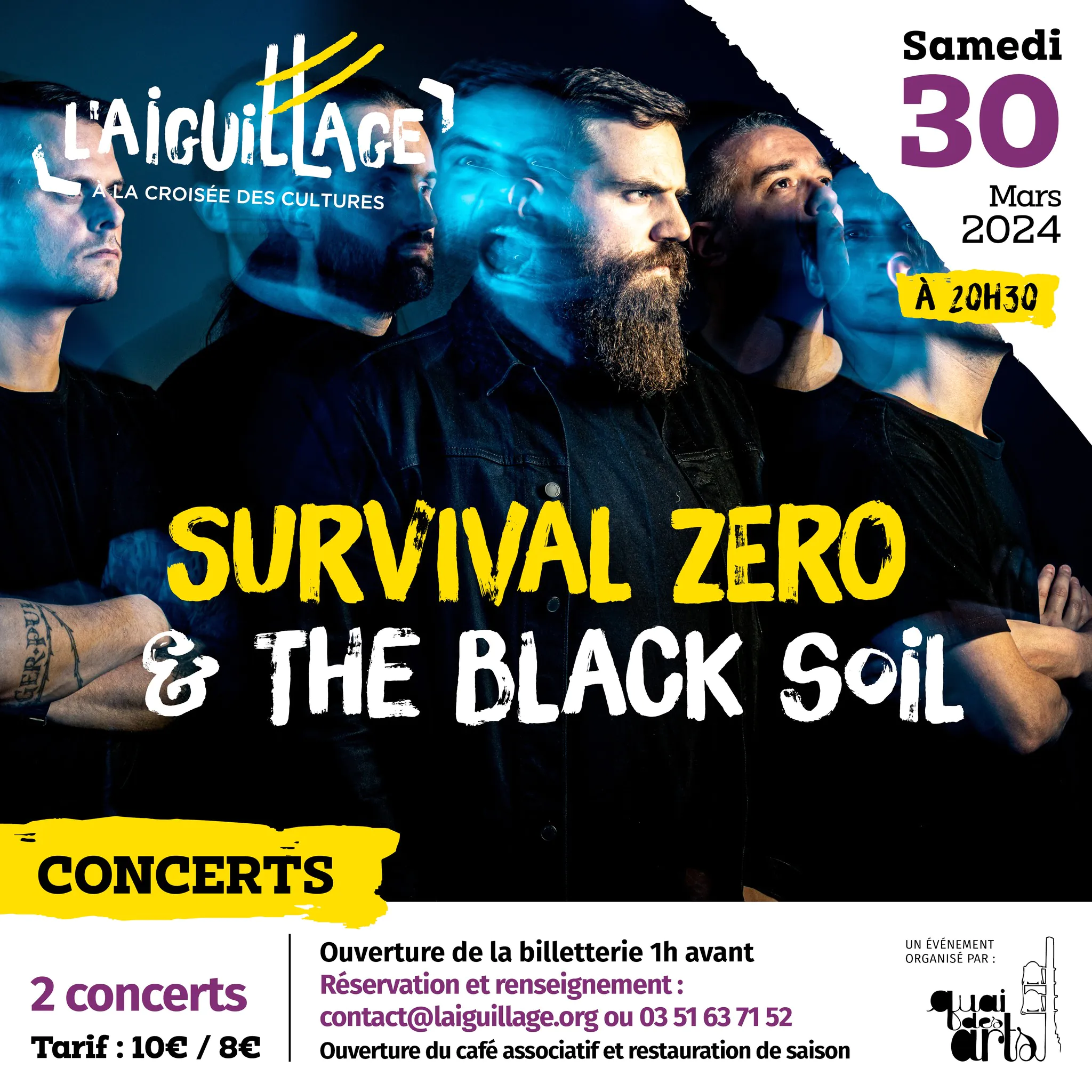 Concerts Survival Zero & The Black Soil
