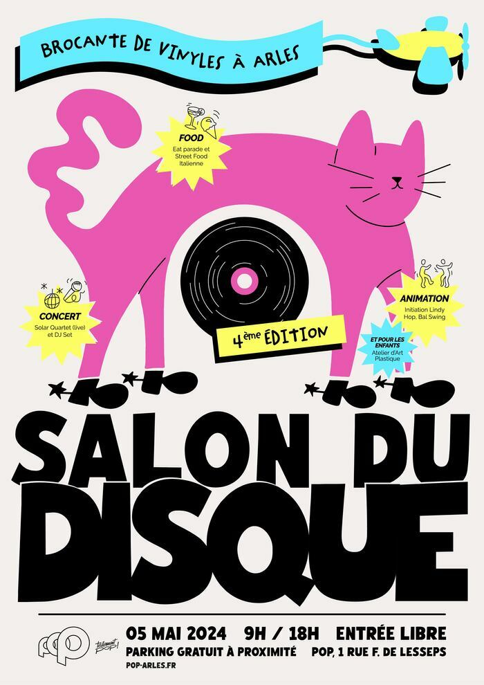 Salon du disque #4 POP - Plateforme Ouverte au Public Arles