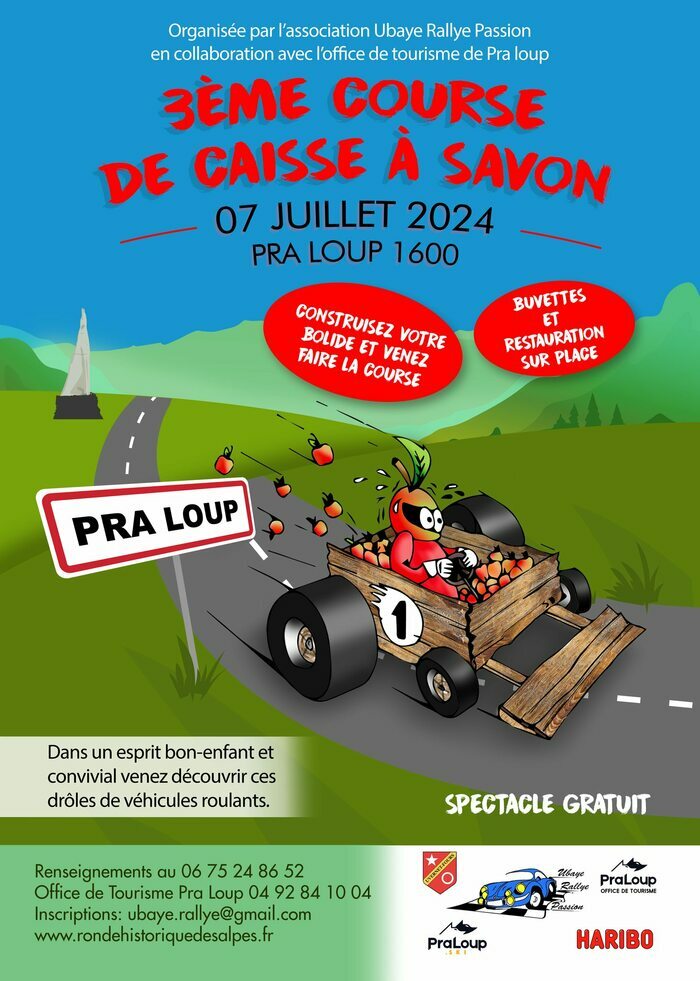 Course de caisses à savon Pra Loup (04) Uvernet-Fours