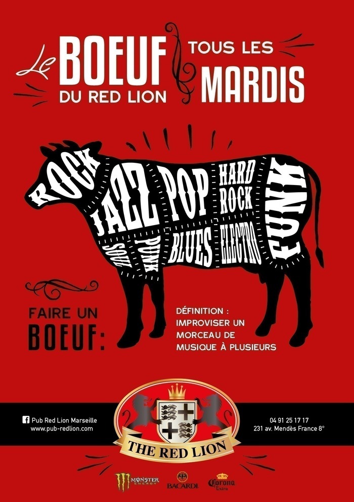 Le bœuf du Red Lion Red Lion Marseille