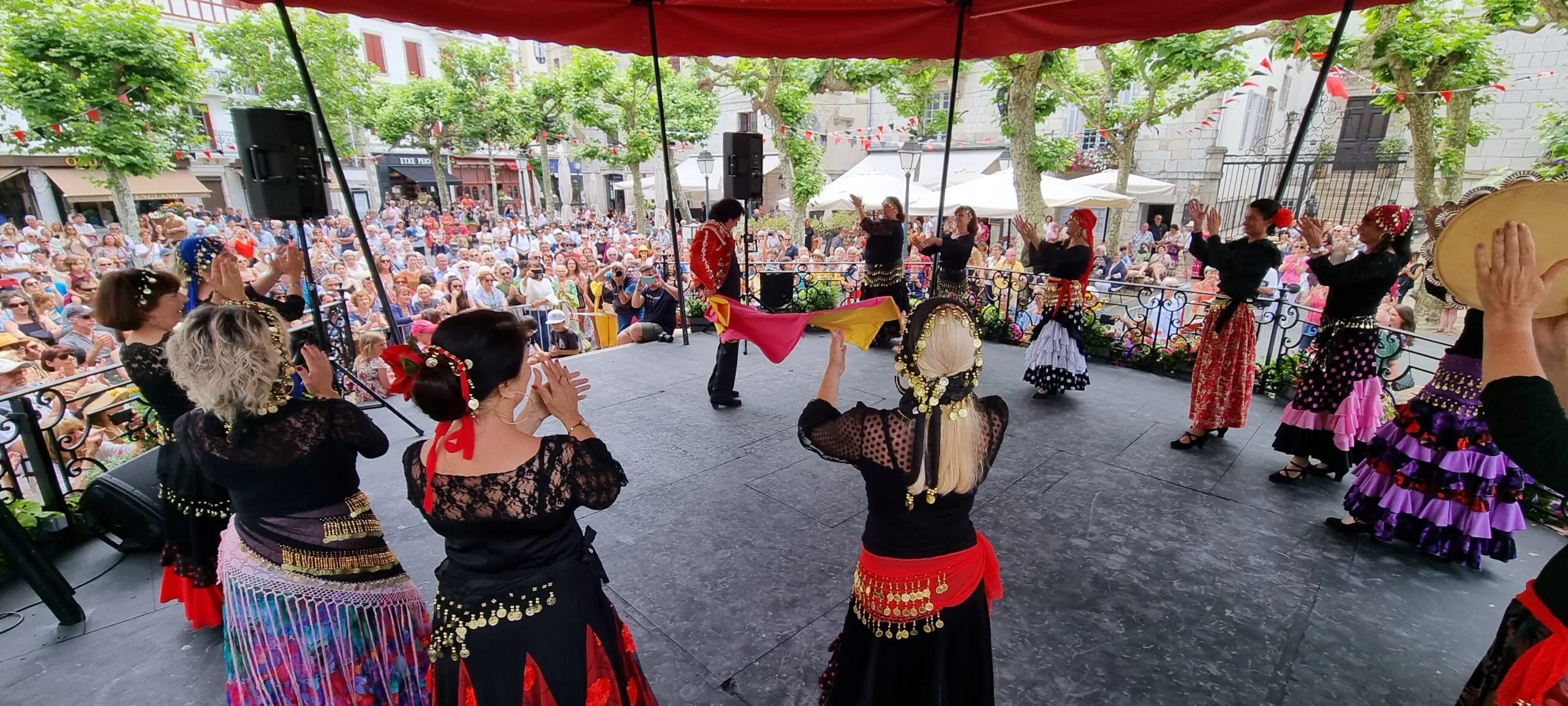 Festival Andalou 2024 spectacle de danses espagnoles au kiosque