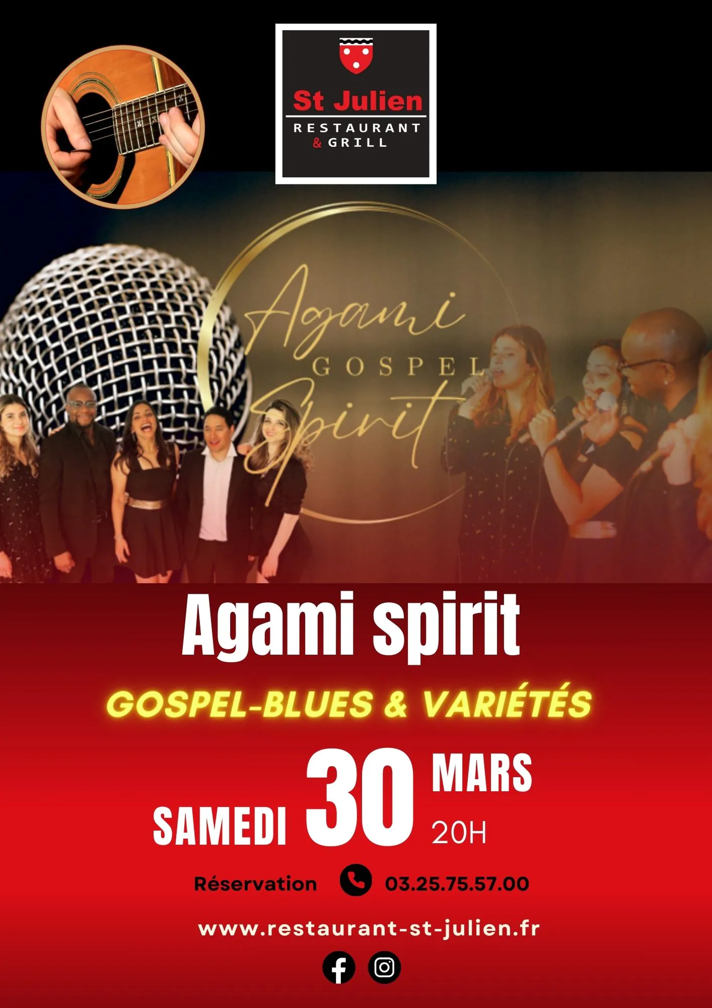 Concert Gospel Blues & Variétés
