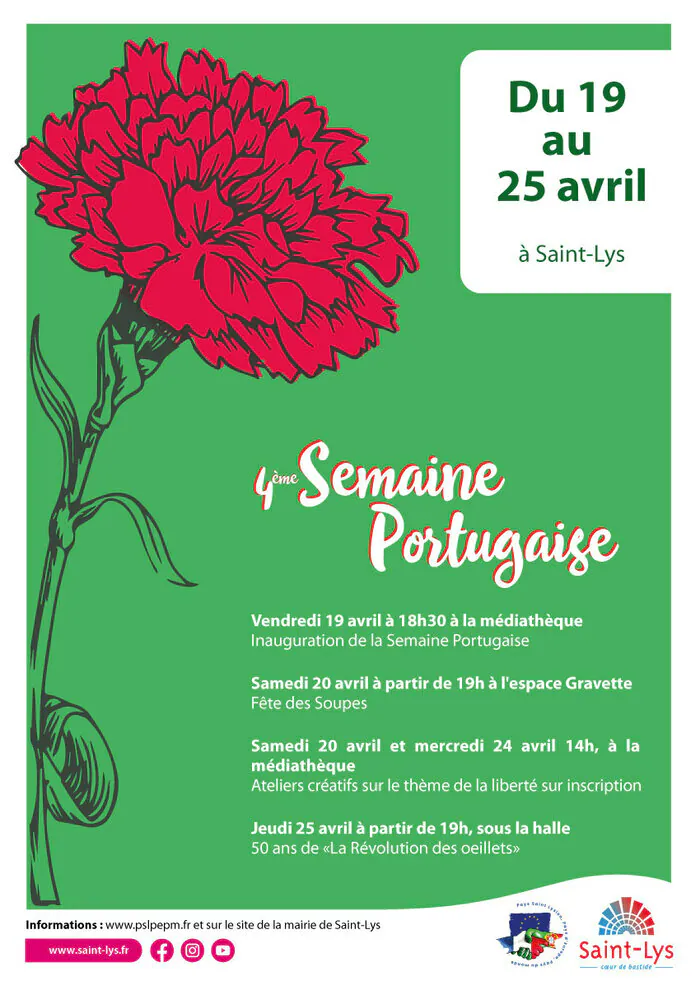 4ème Semaine Portugaise du 19 au 25 avril à Saint-Lys SAINT LYS Saint-Lys