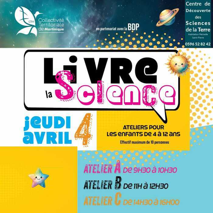 [Ateliers] LIVRE LA SCIENCE Saint-Pierre Martinique Saint-Pierre