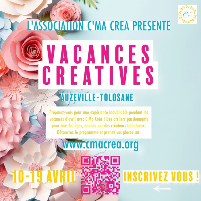 Les Vacances Créatives de Printemps Salle Atelier Auzeville-Tolosane Auzeville-Tolosane