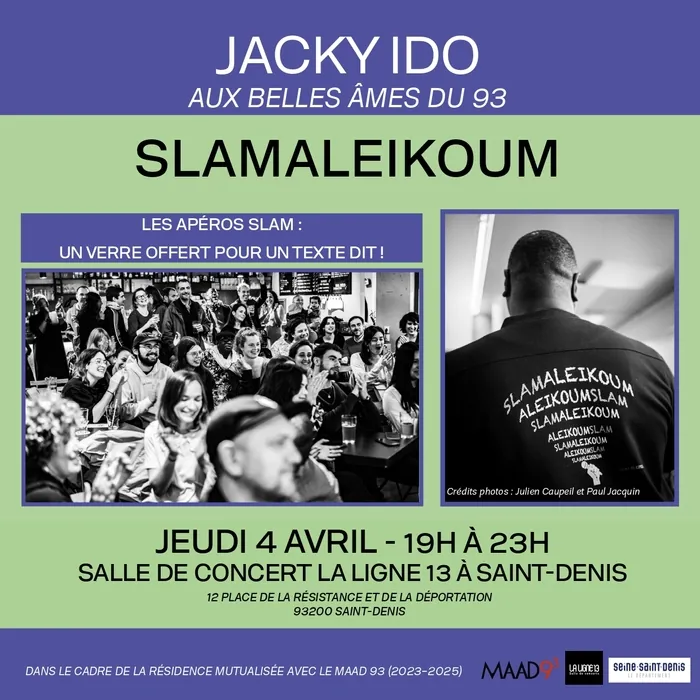SLAMALEIKOUM - LIGNE 13 Salle de concert Ligne 13 Saint-Denis