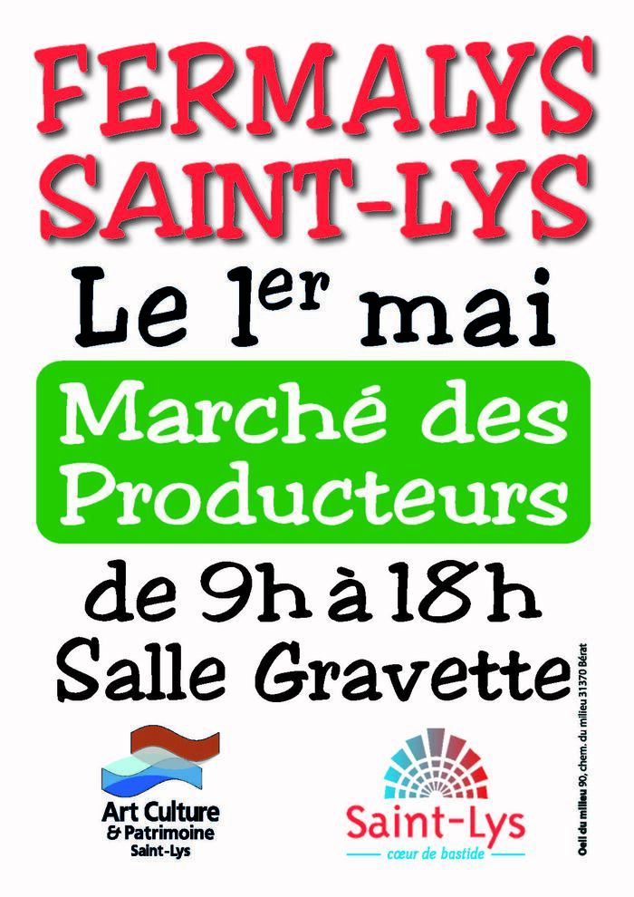 FERMALYS 2024 10ème anniversaire du Marché des Producteurs Salle de la Gravette Saint-Lys