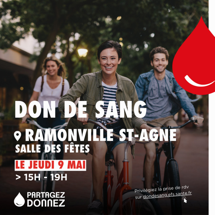 Don du sang Salle des Fêtes Ramonville-Saint-Agne