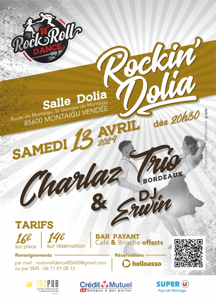 Soirée Rock Salle Dolia Montaigu-Vendée