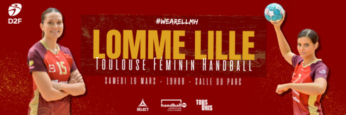 Lomme Lille - Toulouse (handball) Salle du parc Lomme