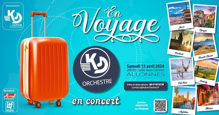 Concert Annuel - En Voyage Salle Jean-Carmet Allonnes