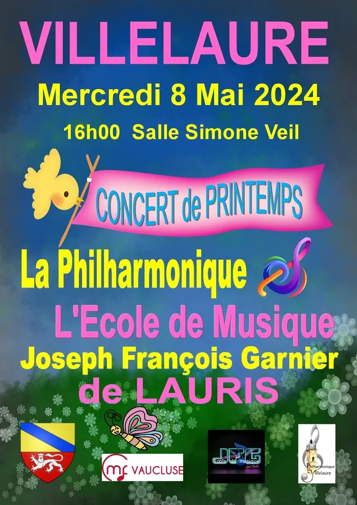 Concert de Printemps Salle Simone Veil VILLELAURE