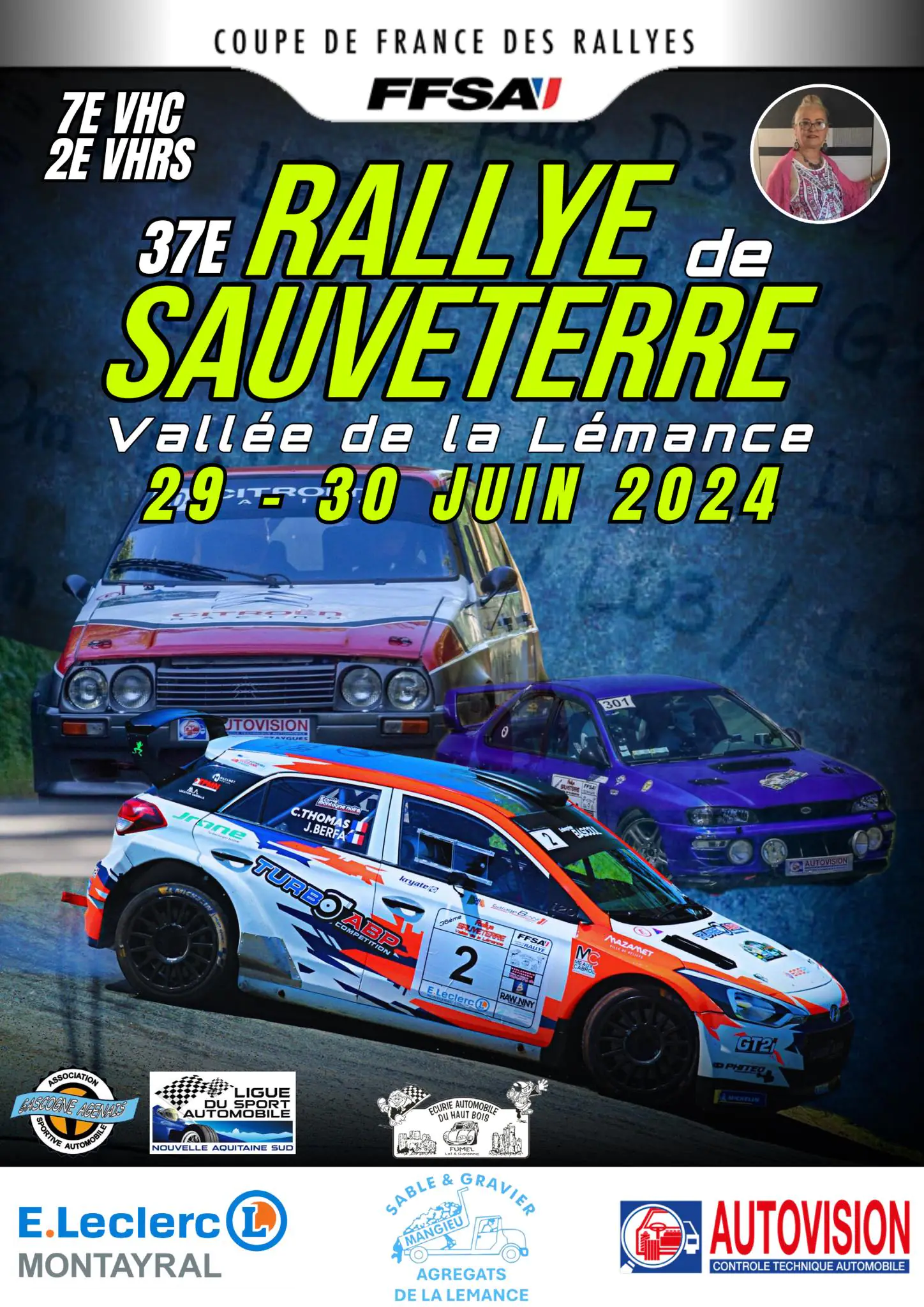 37e Rallye de Sauveterre Vallée de la Lémance & VHC VHRS
