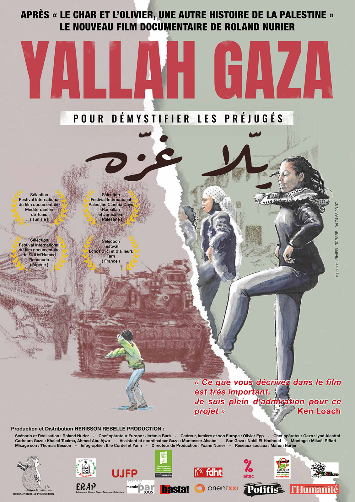 Projection et débat Yallah Gaza