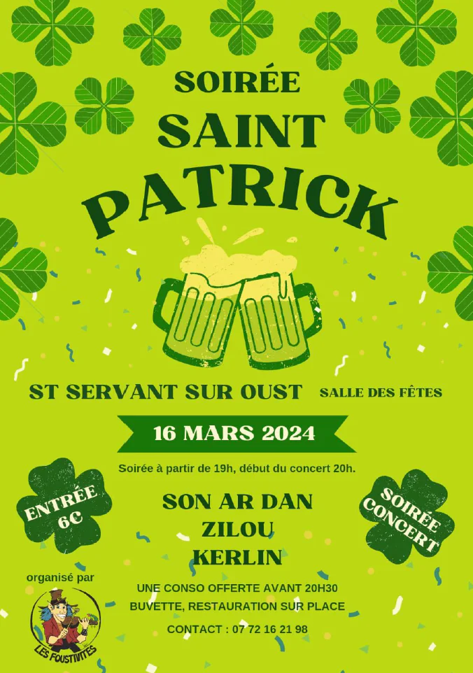 st Patrick - St servant
