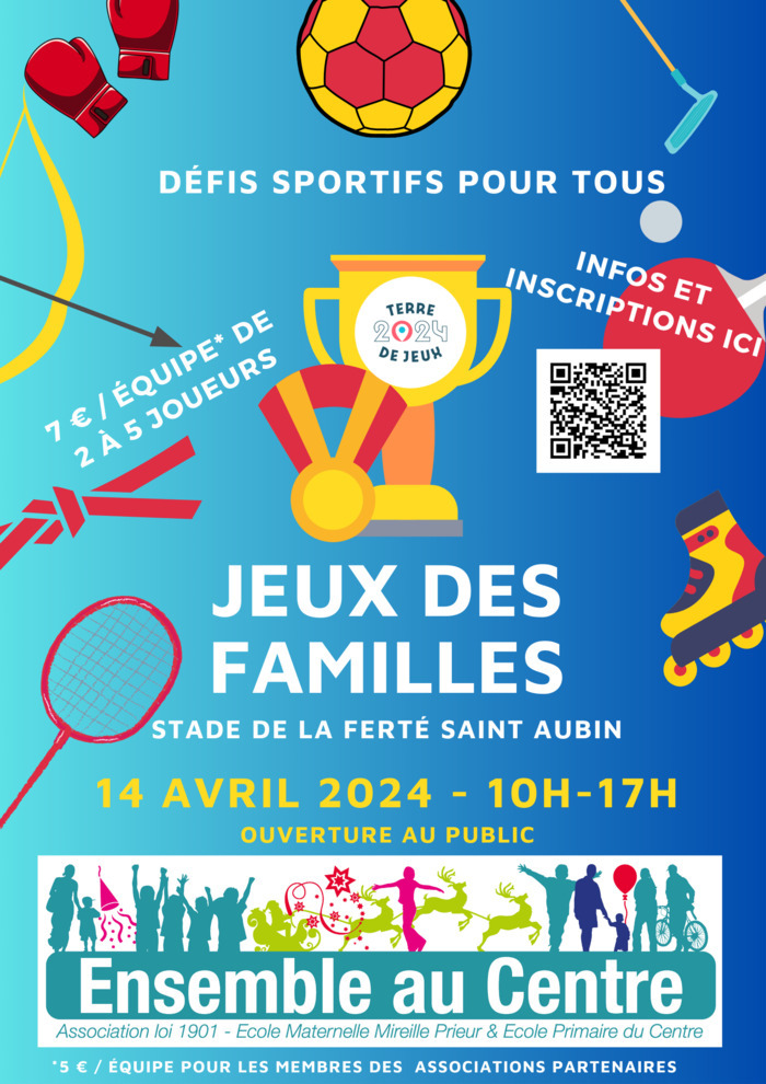 Jeux des Familles Stade de La Ferté Saint Aubin La ferte-saint-aubin