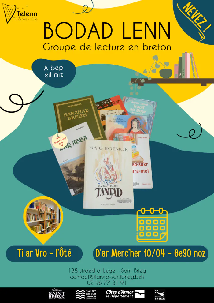 Groupe de lecture Ti ar Vro-l'Ôté Saint-Brieuc