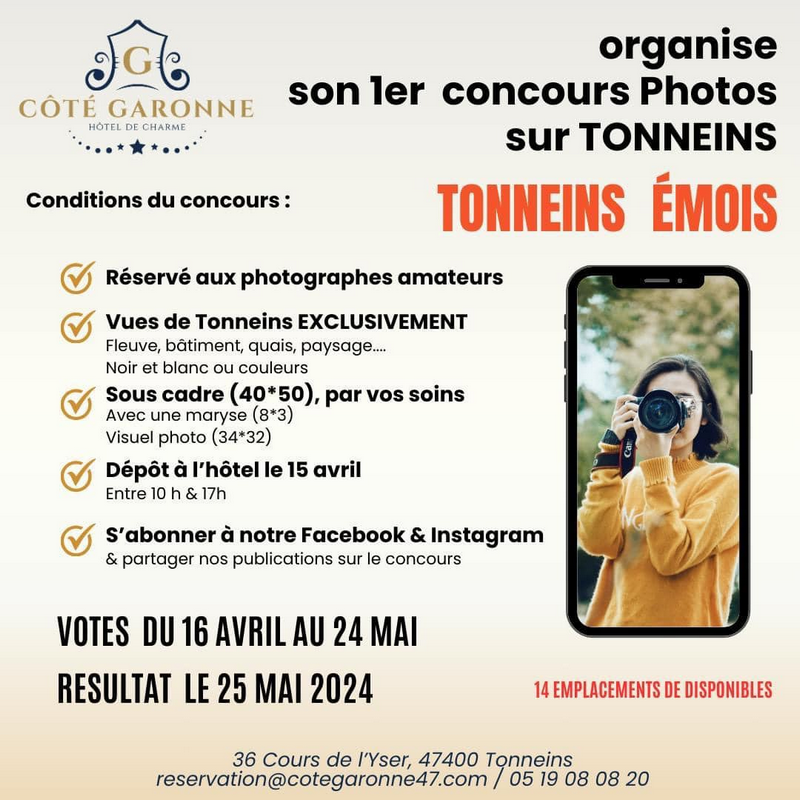 Concours photos "Tonneins émois" Côté Garonne