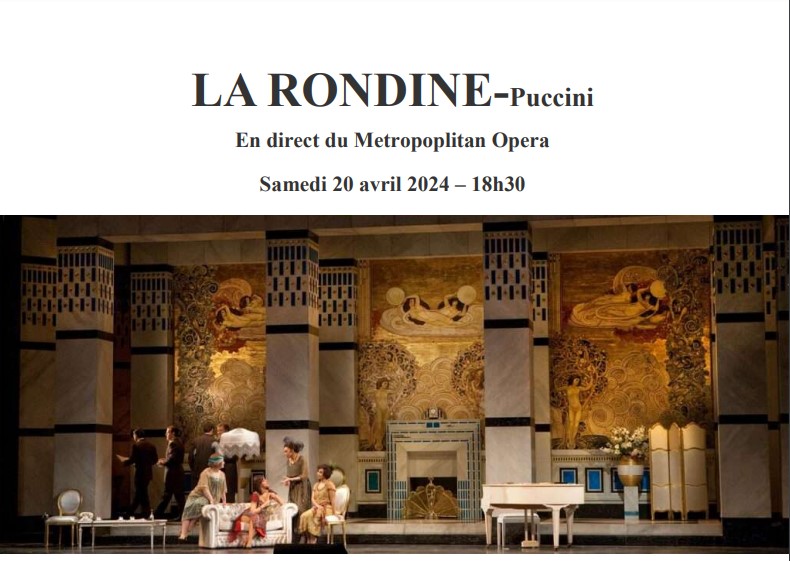 Metropolitan Opéra Live La rondine