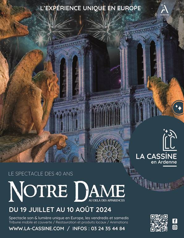 La Cassine en Ardenne© Spectacle "Notre Dame"