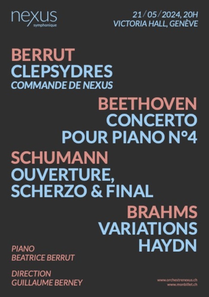 Orchestre Nexus; Guillaume Berney