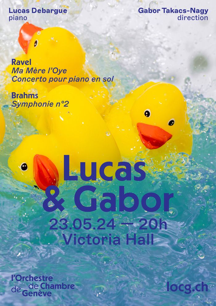 Lucas & Gábor – L’Orchestre de Chambre de Genève Victoria Hall Genève