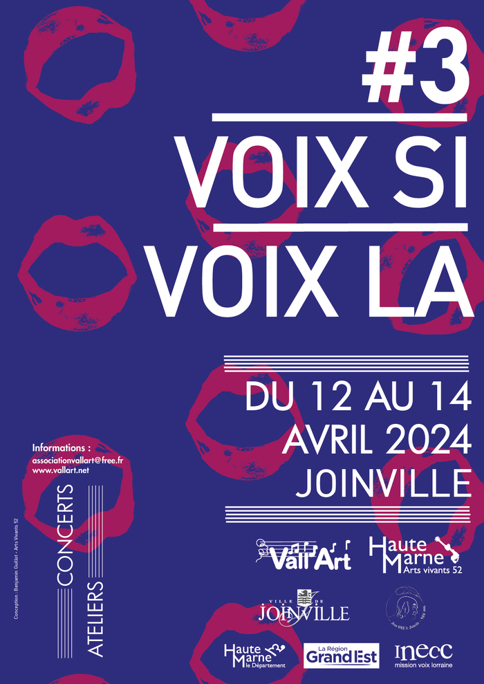 VoixSi VoixLa Festival 2024 Ville de Joinville Joinville
