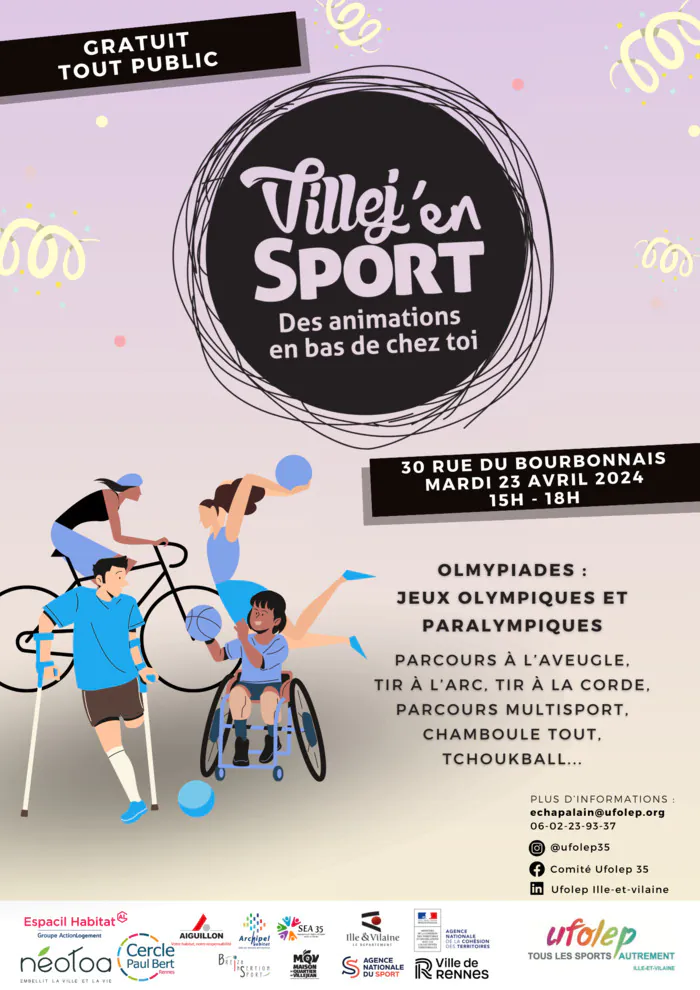 Villej'en Sport 30 rue du bourbonnais Rennes